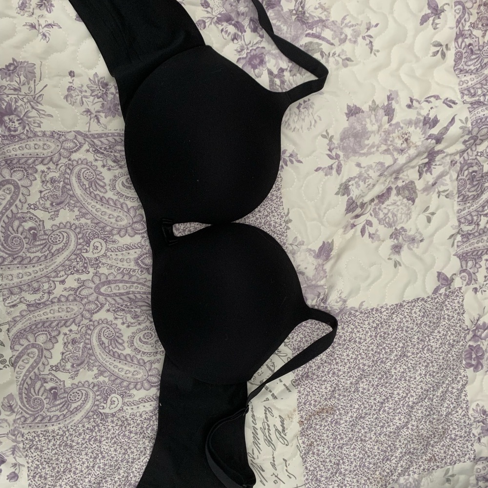 Victoria secret lined Demi bra black 32DD